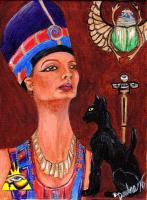 People And Deities - A Touch Of Egypt - Acrylic